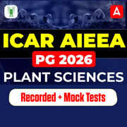ICAR AIEEA PG 2026 Plant Sciences Complete Batch | Online Live Classes By Adda247
